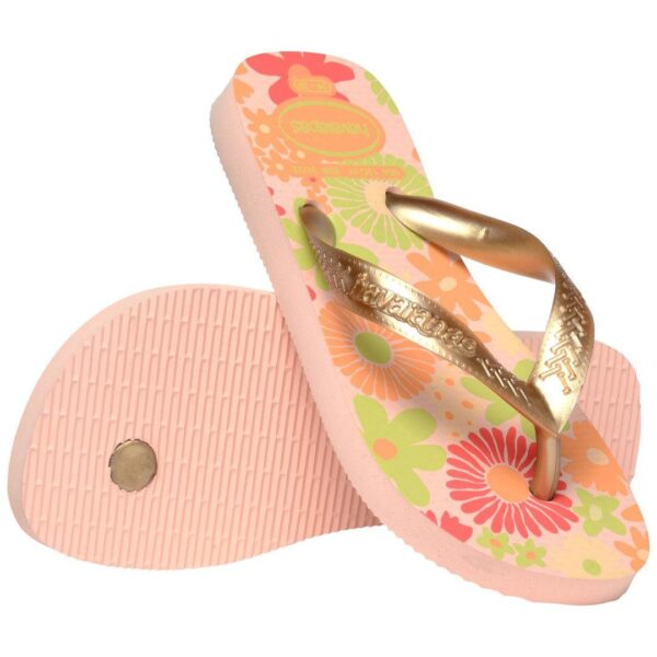 Chinelo Havaianas Infantil Flores - Image 4