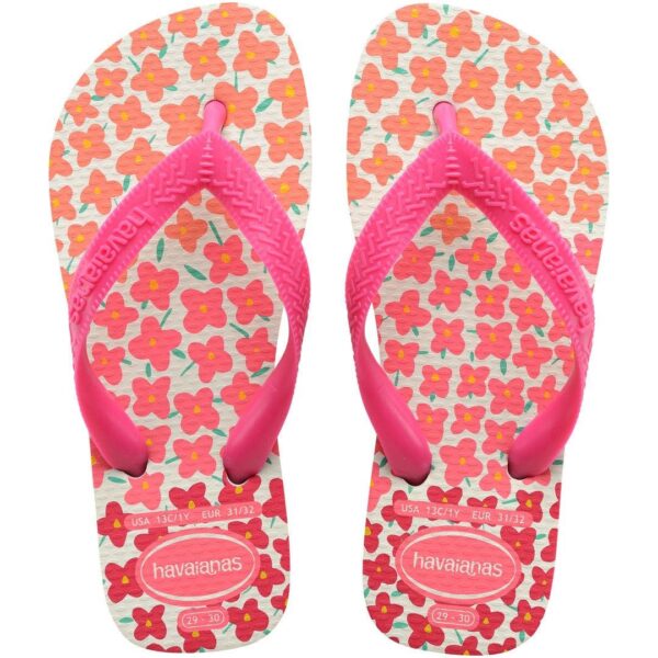 Chinelo Havaianas Infantil Flores