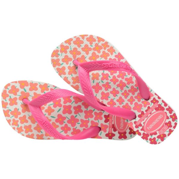 Chinelo Havaianas Infantil Flores - Image 4