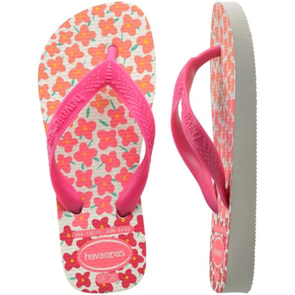 Chinelo Havaianas Infantil Flores - Image 5