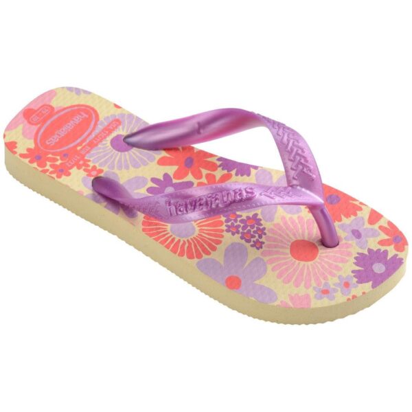 Chinelo Havaianas Infantil Flores - Image 2