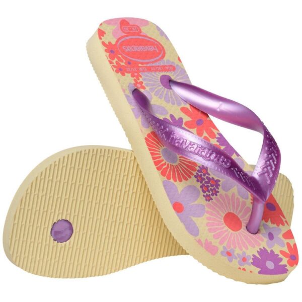 Chinelo Havaianas Infantil Flores - Image 4