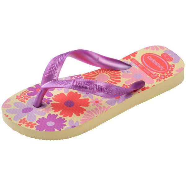 Chinelo Havaianas Infantil Flores - Image 6