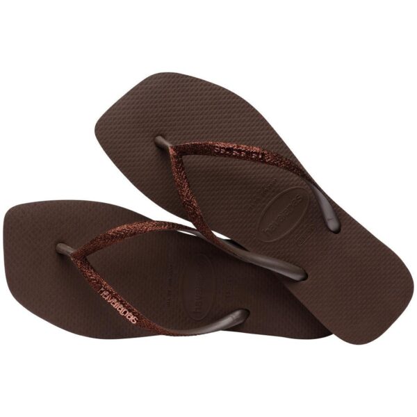 Chinelo Havaianas Slim Square Glitter - Image 4