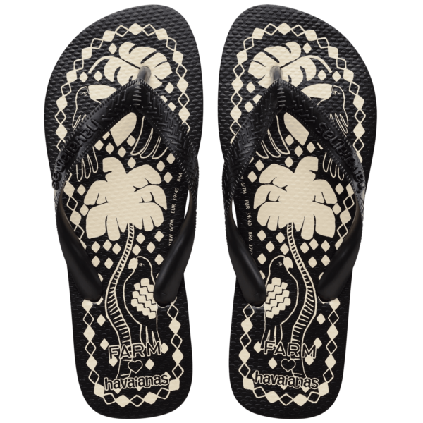Chinelo Havaianas Farm Dia e Noite