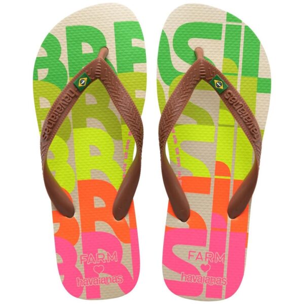 Chinelo Havaianas Farm Made in Brazil