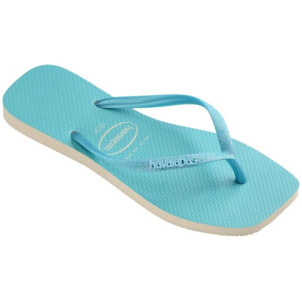 Chinelo Havaianas Slim Square Glitter Neon - Image 2