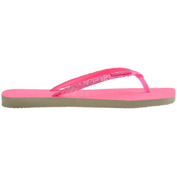 Chinelo Havaianas Slim Square Glitter Neon - Image 3