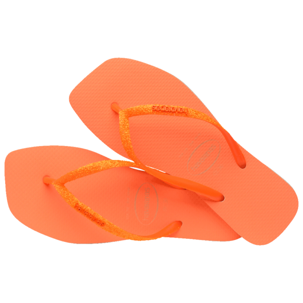 Chinelo Havaianas Slim Square Glitter Neon - Image 4