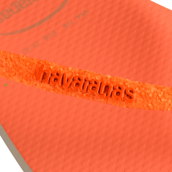 Chinelo Havaianas Slim Square Glitter Neon - Image 5