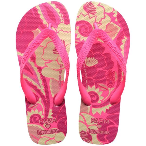 Chinelo Havaianas Farm Groove Tropical
