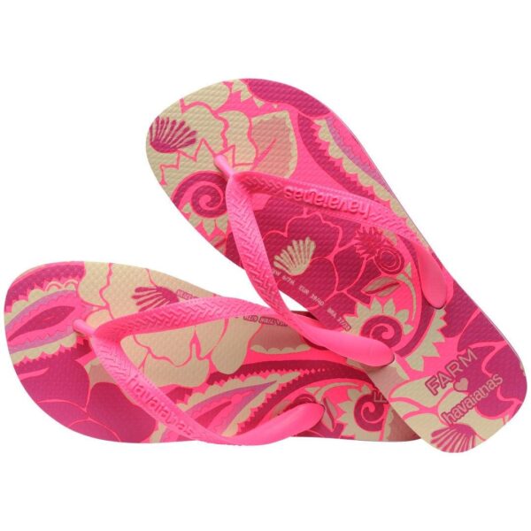 Chinelo Havaianas Farm Groove Tropical - Image 4