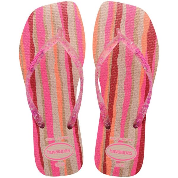 Chinelo Havaianas Slim Square Folia