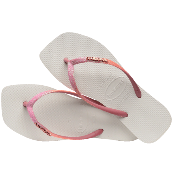 Chinelo Havaianas Slim Square Glitter Mix - Image 4