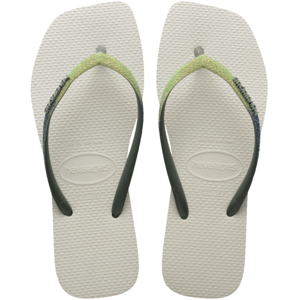 Chinelo Havaianas Slim Square Glitter Mix