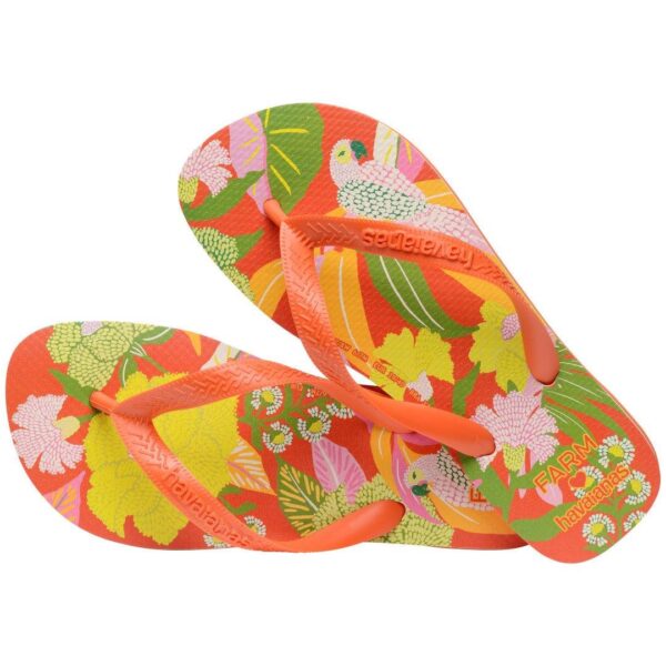 Chinelo Havaianas Farm Neon Flor - Image 4