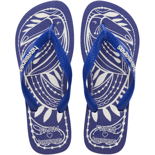 Chinelo Havaianas  Farm Rendeira